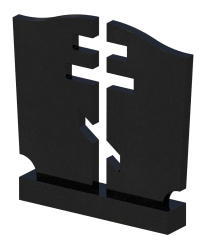 Памятник из гранита фигурный форма №120