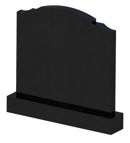 Памятник из гранита фигурный форма №85